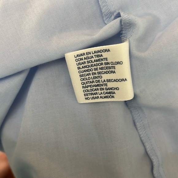 Stafford Blue Dress Shirt Classic Design - Picture 8 of 8